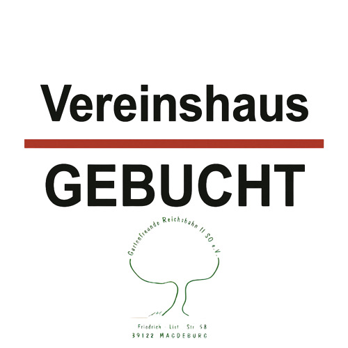 Vereinshaus gebucht